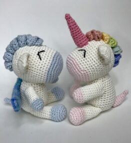 Missie la licorne et Georges le pégase